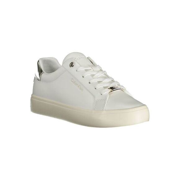 Calvin Klein Kaylee Low Top Sneaker White Women White Sneakers